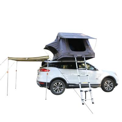 China Straight tying type car sector tent foxwing tent 270 degree batwing side roof top tent for car side tent for sale