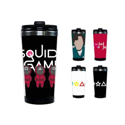 China Amazon PORTABLE New Design PORTABLE Products Success Products Squid Game Gift Birthday Gift Eco-friendly Thermo Mug for sale