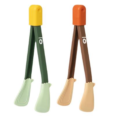 中国 Top Selling Durable Silicone Food Tongs With Non-Stick Silicone Tips Hold Clip For Kitchen BBQ Buffet Cooking Grilling Noodle Steak 販売のため