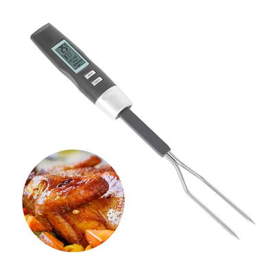 China With Flashlight With Flashlight Amazon Top Sale BBQ Kitchen Outdoor Meat Thermometer With Stainless Fork Probes Cooking Food Thermometer zu verkaufen