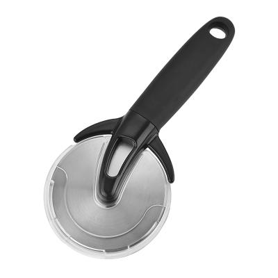 Κίνα Amazon Durable Stainless Steel Wheels Round Plastic Pizza Cutter Handle Cake Tools Kitchen Baking Accessories προς πώληση