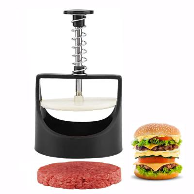 China Viable Viable Amazon Most Popular Home Kitchen Supplies Mold Plastic Meat Burger Making Press Manual Burger Burger Meat Pie Maker for sale