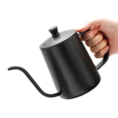 China Wholesale Amazon Sustainable Newcomer Household 304 Stainless Steel Temperature Control Hand Coffee Pot for sale