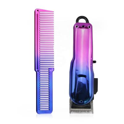 China DIY Durable Rainbow Case Top Covers for 8148 and Cordless Magic Hair Trimmer Cutting Comb Clipper Cover for sale