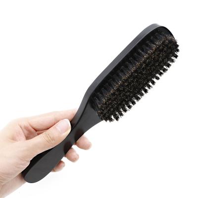 China Handmade Wooden Shaving Brush Boar Bristle Brush Beard Grooming Brush For Men Beard Care Brush for sale