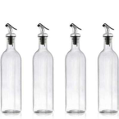 China Wholesale Food 17oz Household Oil Bottle Cheap Glass Bottle for sale