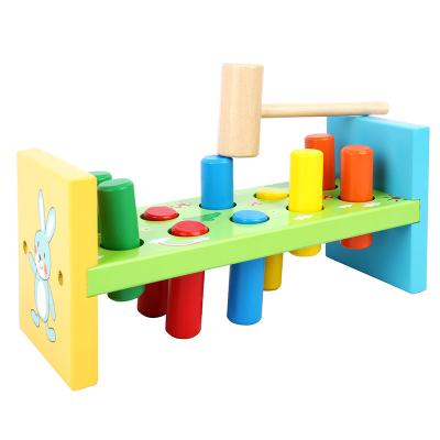 China Early Education Infant Early Education Stack Table Colorful Infant Toys Intelligence Playing Table for sale