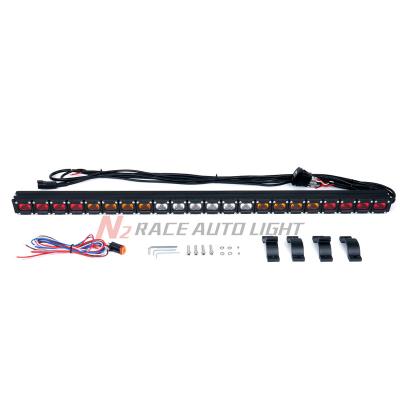 China Aluminum alloy ATV/UTV/offroad parts and accessories hunting rear strobe light bar with high quality and multifunctional for Polaris canam for sale