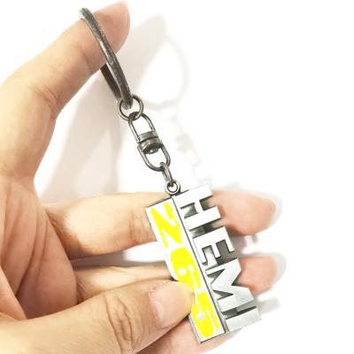 China Custom America Enamel Zinc Alloy Soft Metal Key Chain,Wholesale Metal Key Ring Key Chain for sale