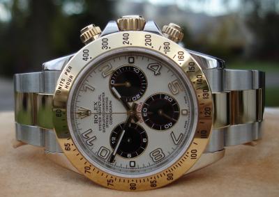 China Rolex Watch Rolex Daytona 116523 18kSS Panda Dial ~ 2009 V for sale