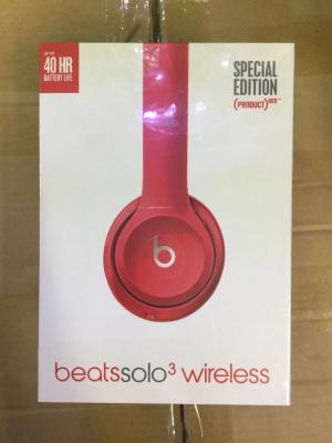 China Beats By Dr Dre Wireless Headphones Beats Solo3 - Red Brand New and Sealed for sale