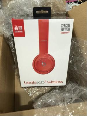 China Beats By Dr Dre Wireless Headphones Beats Solo3 - Red Brand New and Sealed for sale