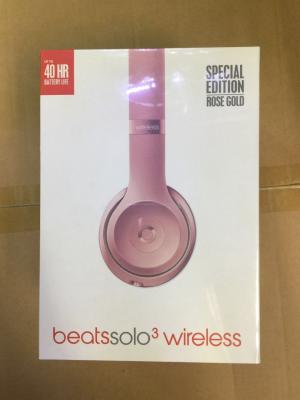 China Beats Solo 3 Wireless Headphones Special Edition - Rose gold for sale