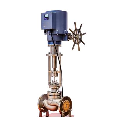 China General Class 300 DN40 Carbon Steel Electrical Regulating Control Valve With Hand Wheel 304 Stainless Steel Knife Gate Valve for sale