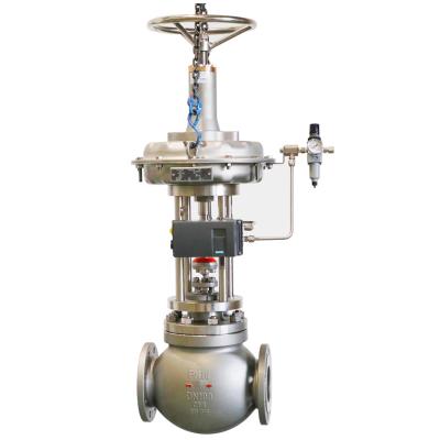 China 150LB DN100 WCB General Stainless Steel Pneumatic Control Valve With Type Single Type Brass Globe Gate Valve for sale