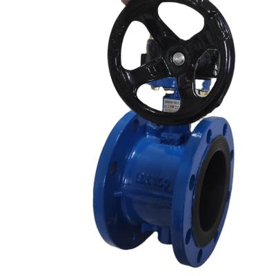 China PN10 EPDM Seat Flange Connection Butterfly Valve General Pneumatic Butterfly Valve for sale