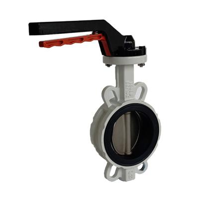 China DIN Stainless Steel General Industrial Ductile Iron High Performance Butterfly Valve With Bracket for sale