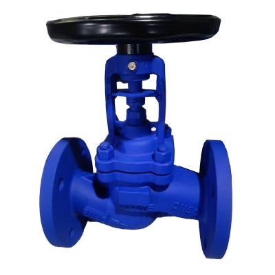 China General DIN Bellows Sealed Ball Valve / Cast Steel Cast Iron Bellows Seal Water Ball Valve for sale