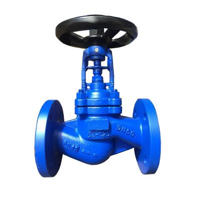 China Di Flanged Cast Iron General Bellows Ball Valve Non-rising Gate Valve DIN Gg25 Ggg50 Motorized Valves for sale