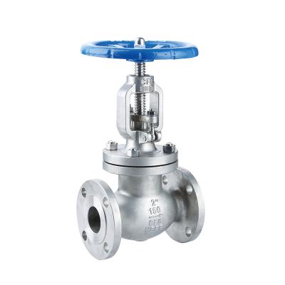 China General Handle Wheel Cast Steel Flanged End Bellows Non-Rising Globe Valve Stem Gate Valve for sale