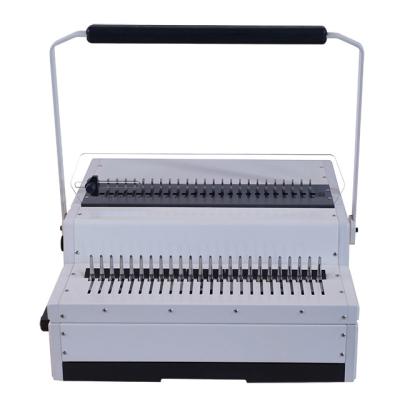 China CM600A Binding Document Binding Machine 24 Holes Paint Binding Machine Notebook Binding Machine For Office for sale