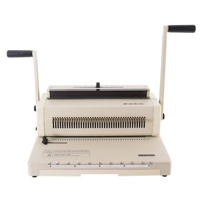 China W25A High Quality Multifunctional 25sheets 3:1 Wire Binding Machine and 27 (2:1 Wire Double Wire Binding Machine) 2:1 and 40 (3:1) Manual for sale