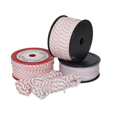 China High Quality And Strength Diamond Nylon Braid Rope Recoil Starter Rope Outdoor 2mm-7mm Or Custimized Rope for sale