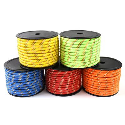 China Netting 100% nylon nylon rope 8mm, 10mm, 12mm, 14mm or custimized climbing rope for sale