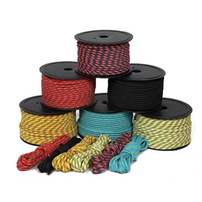 China Decorative African Drum Rope 3mm Polyester Rope , Diamond Braided Rope For Djembe for sale