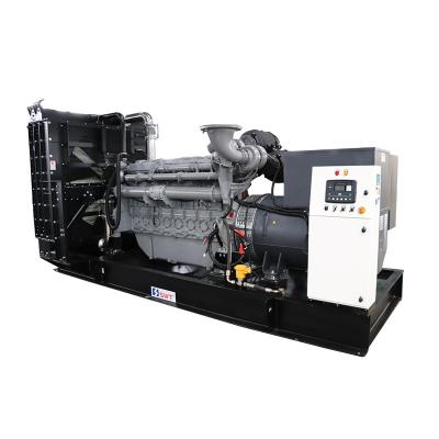 China Open / Silent Type Heavy Duty SWT 800kW 1000kVA Diesel Generator With Perkins Engine Fuel Consumption Electric Power for sale