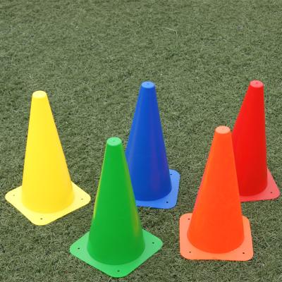 China PE Sports Cone Disc Cones Football Training Cones 23cm for sale