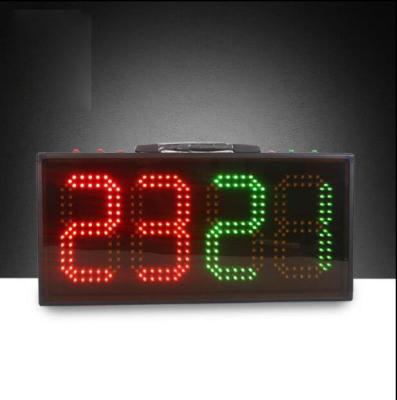 China Metal Digits Four Led Football Substitution Electronic Single Side Board for sale