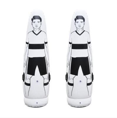 China Fast Inflation And Deflation PVC Inflatable Soccer Football Training Dummy for sale