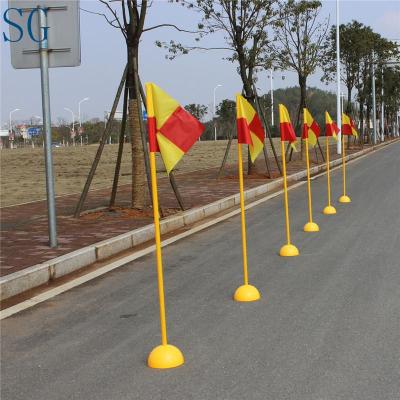 China Winder Flags on PVC Cone for Football/Soccer Training for sale