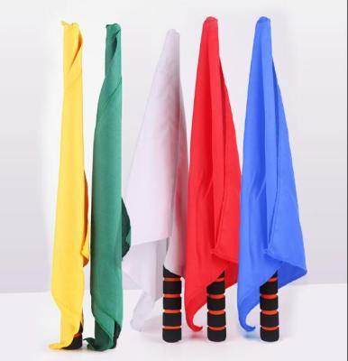 China Referee Flag Soccer Command Flag, Referee Flags, Single Color Flags for sale