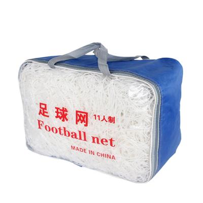 China White Line Knot PE Football Goal HDPE Futsal Nets for sale