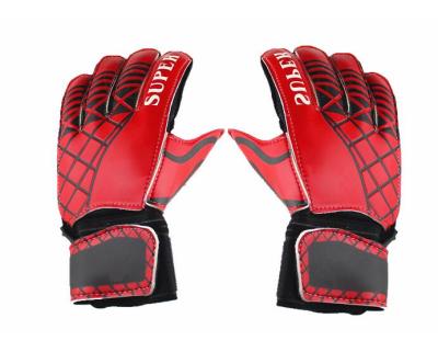 China FOOTBALL GAME Finger Protection Soccer Gloves Goalkeeper for sale