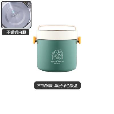 China Original Color Eco Material Type Contemporary Bento Box Food Feature Insulated Thermos Stack Lunch Box for sale