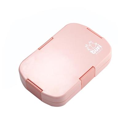 China Food Grade Kids Leakproof Plastic Insulated Western Lunch Box Bento Lunch Box for sale