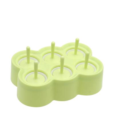 China Amazon Selling Sustainable Hot Sustainable Food Grade Household Cartoon Form Multifunctional Popsicle Box Silicone Ice Cube Mold for sale