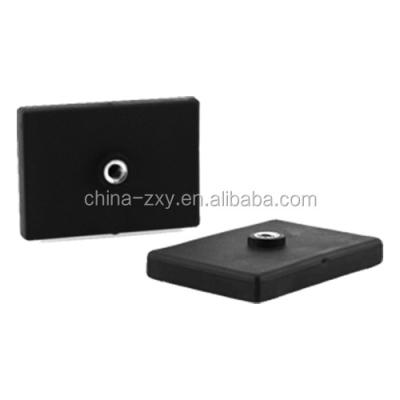 China Magpad Industrial Magnet Super Strong Rubber Coated For Taxi Signs Square Shape for sale