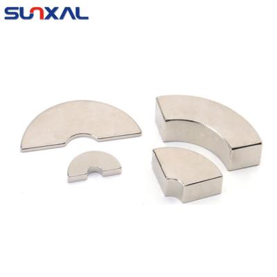 China Moto Magnet Magnetizing Neodymium Curved Magnets for sale