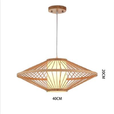 China Morden New Modern Bamboo Lamp Style Bamboo Weaving Pendant Light For Home Decorate Indoor Light Home Lights Weaving Hanging Lamps for sale