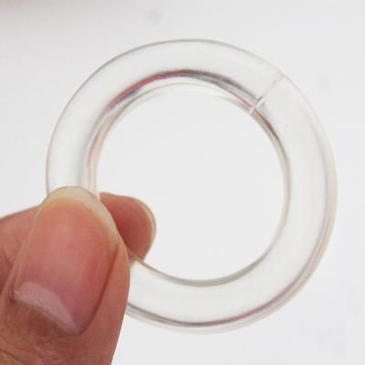 China 100% Silica Gel Sexy Transparent Gay Funny Penis Cocking Ring Cock Rings Sex Toys Men for sale