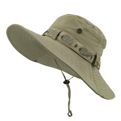 China Wholesale Custom Safari Fisher Hiking Unisex Bucket Hats Funky Character Summer New for sale