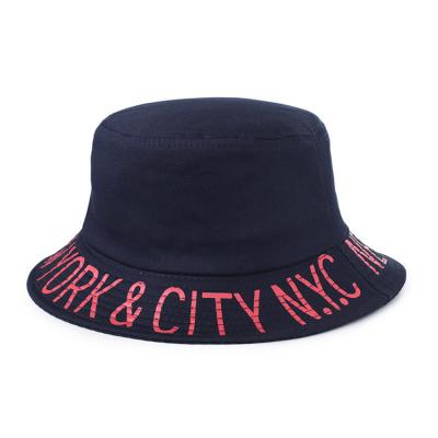 China Top quality 100% cotton bucket hat character printed or embroidery your custom logo for sale