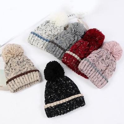 China COMMON Custom Designer Beanie Pom Beanies with Embroidery Skullies Custom Beanies Knit Hat Toque for sale