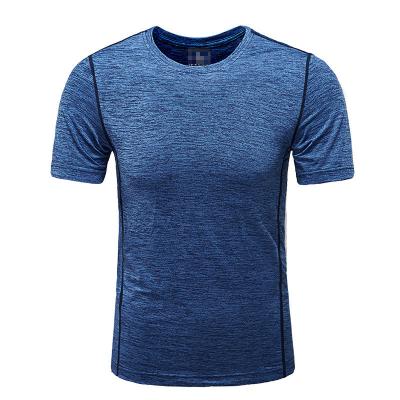 China High Quality Slim Fit Quick Dry Men's Clothing Shorts Sleeve Anti-Shrink Tops And Tees T-shirt Sporty T-shirts for sale