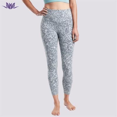 China 2022 eation hot sale custom breathable printing high elastic fitness active wear butt lift yoga leggings for women for sale