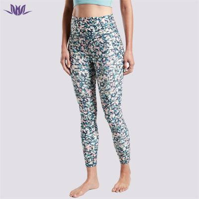 China 2022 Eation Tummy Control Breathable Compression Customized High Waist Workout Sublimation Printing Yoga Leggings For Woman for sale